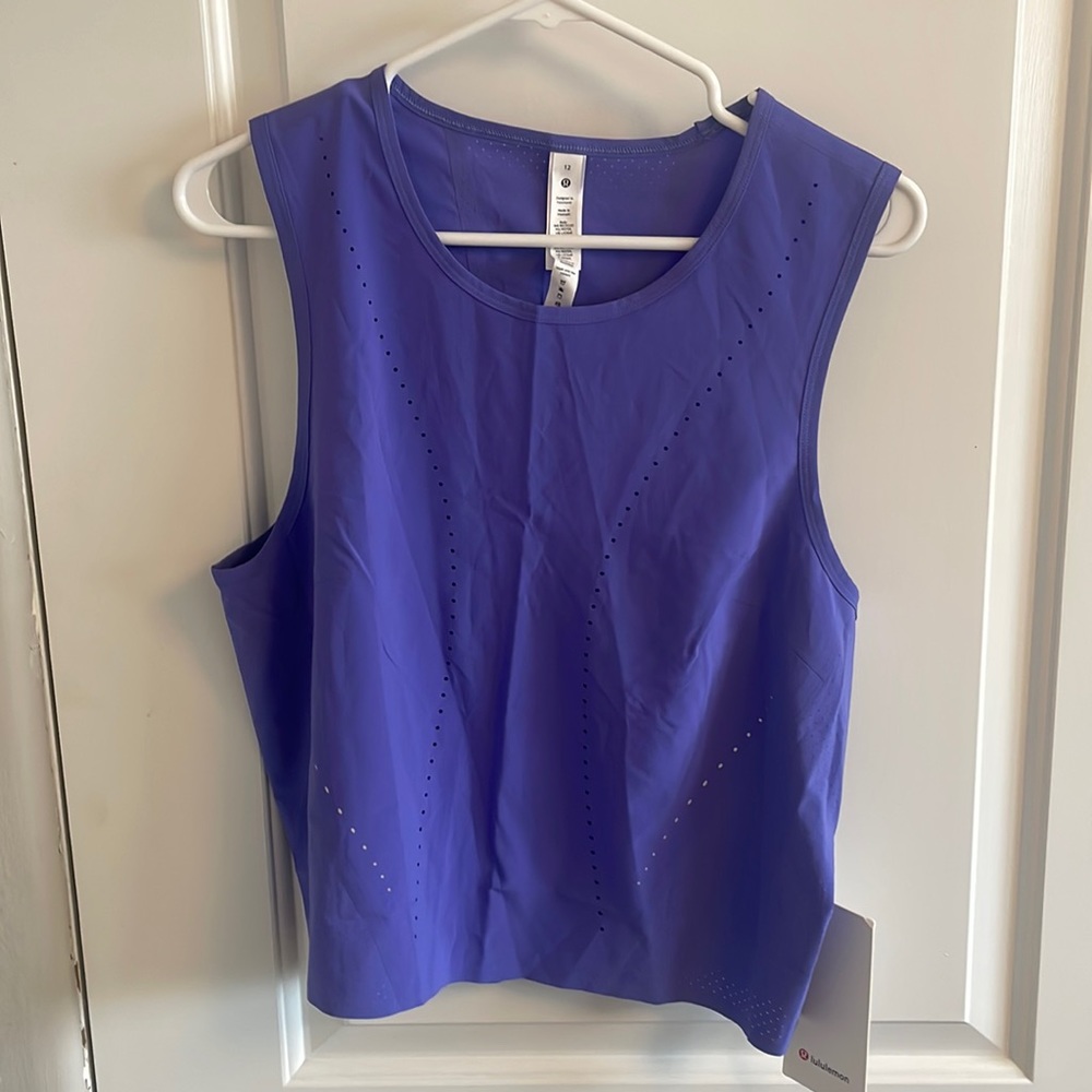 Lulu lemon swift ventilated running tank